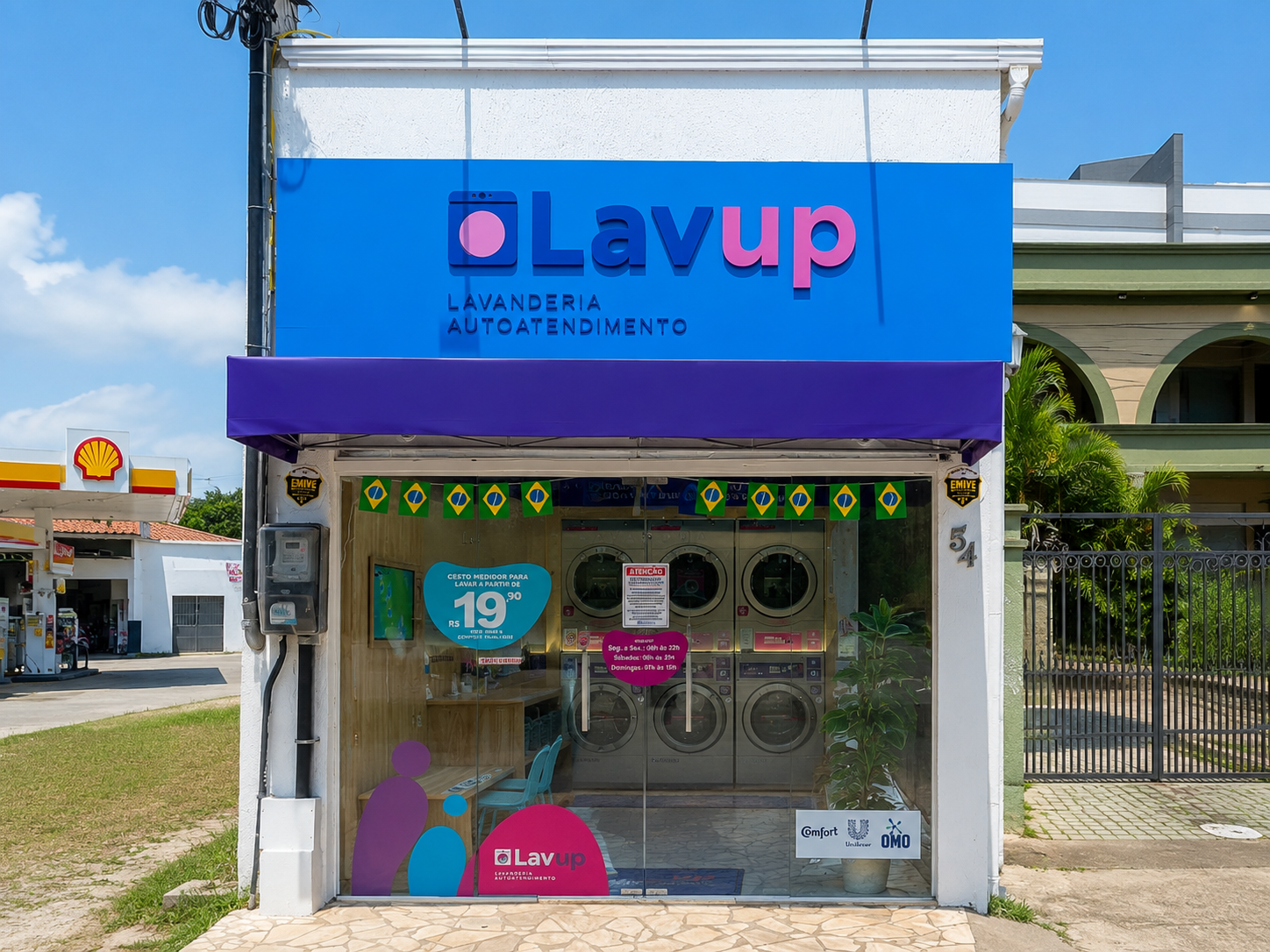 Fachada da Unidade 28 de Março
